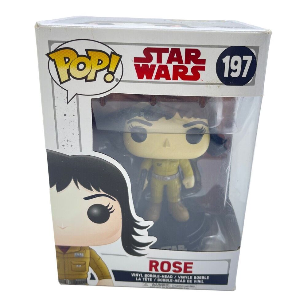 Funko POP! Star Wars: The Last Jedi - Rose - Collectible Figure # 197 - NEW